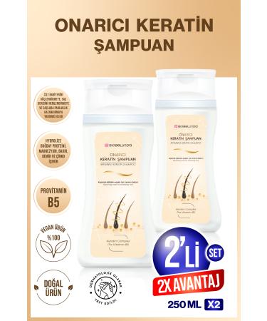 BioBellinda Repair Keratin Shampoo 2x250 ML (SET OF 2)