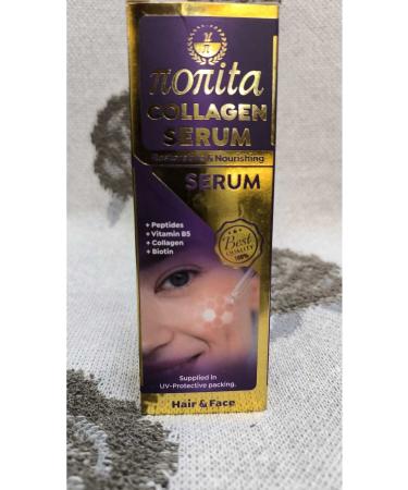 nonita Collagen Serum 100 ml Hair and Face Repair and Nourishing Serum - Buy Online on GoSupps.com