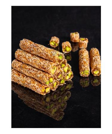 ANTEP FACTORY Kadayif Pistachio Wick Turkish Delight 250 g - Buy Online on GoSupps.com