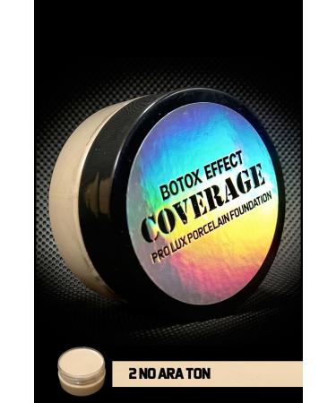 DEPO STUDIO COSMETICS Gift 2 No Coverage Porcelain Foundation Botox Effect Intensive Cover