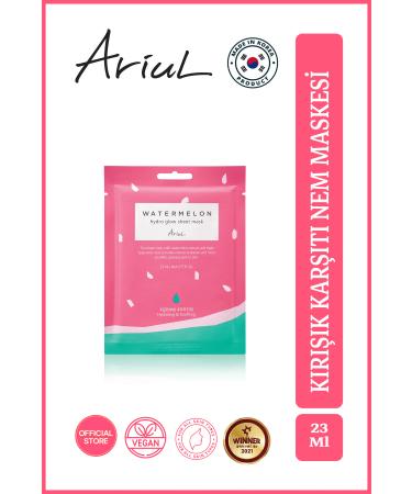 Ariul Moisture Face Mask with Anti-Wrinkle Soothing Lyocell Fabric for Dry and Sensitive Skin