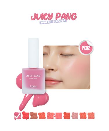 Missha Fruit Scented Moisturizing Natural Looking Liquid Blush A'pieu Juicy-pang Water Blusher (PK02)