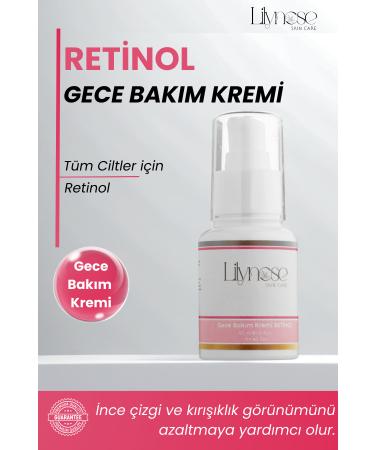 lilynose Anti-Aging Regenerating Moisturizing Night Cream Retinol