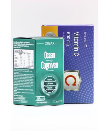 Ocean Cogniven Vitamin C 30TB Focus Memory Booster Set