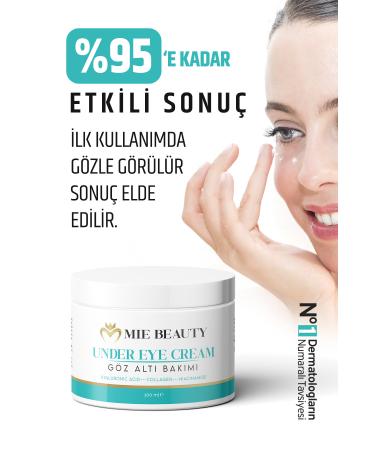 MIE BEAUTY Under Eye Bags Dark Circles & Dark Circles Anti-Intensive Moisturizer and Under Eye Brightening Cream 50 ml - Buy Online on GoSupps.com