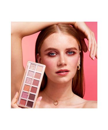 Revolution The True Icon Bronze Eyeshadow Palette - Eye Shadow Palette Matte+Silvery+Cream - Buy Online on GoSupps.com