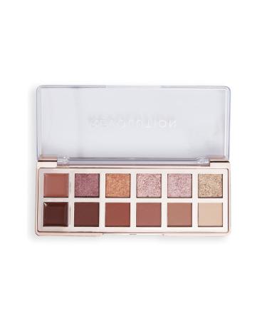 Revolution The True Icon Bronze Eyeshadow Palette - Eye Shadow Palette Matte+Silvery+Cream - Buy Online on GoSupps.com