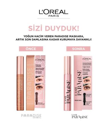 L'Oreal Paris L'oreal Paris Paradise Black Mascara - Buy Online on GoSupps.com