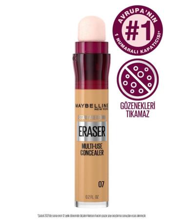 Maybelline New York Concealer - Instant Age Eraser Concealer 07 Sand 3600531465247 - Buy Online on GoSupps.com