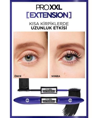 L'Oreal Paris L'or al Paris Pro Xxl Extension Double-Sided Mascara - Length Effect - Buy Online on GoSupps.com