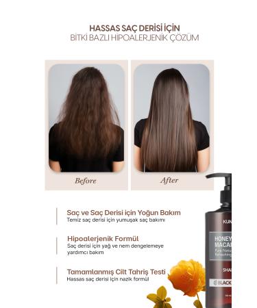 Kundal Anti-Breakage Nourishing Care Shampoo KUNDAL Honey& Macadamia Nature Shampoo 500ml Blackberry Bay - Buy Online on GoSupps.com