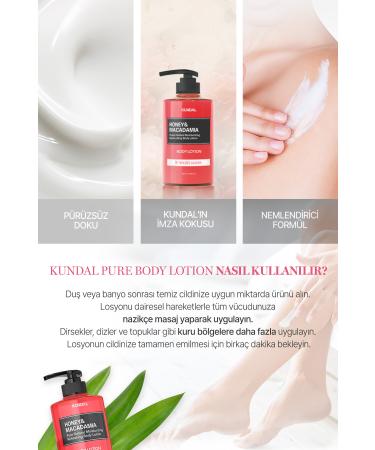 Kundal Moisturizing and Nourishing Body Lotion KUNDAL Honey & Macadamia Pure Body Lotion (Pink Grapefruit) - Buy Online on GoSupps.com