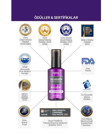 Kundal Dry and Damaged Hair Repairing Care Serum KUNDAL Macadamia Ultra Hair Serum (Blackberry Bay) - Buy Online on GoSupps.com
