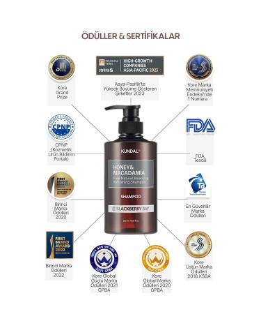 Kundal Anti-Breakage Nourishing Care Shampoo KUNDAL Honey& Macadamia Nature Shampoo 500ml Blackberry Bay - Buy Online on GoSupps.com