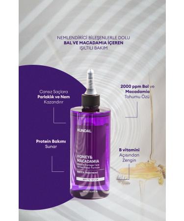 Kundal Intensive Care Liquid Hair Conditioner Miracle Damage Care Water Treatment 300ml (WHITE MUSK) - Buy Online on GoSupps.com