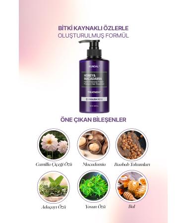 Kundal Intensive Moisturizing and Nourishing Conditioner Honey&macadamia Protein Treatment (ENGLISH ROSE) - Buy Online on GoSupps.com