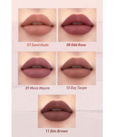 PERIPERA Intense Color Pigmented Velvet Look Lipstick Ink Velvet Intense Stick (007 SAND NUDE) - Buy Online on GoSupps.com