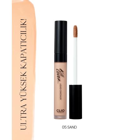 CLIO Long-Lasting Smooth Texture Concealer CLIO Kill Cover Liquid Concealer (05 Sand)