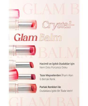 CLIO Intensely Pigmented and Shiny Lip Balm Crystal Glam Balm (06 HONEY FIG) - Buy Online on GoSupps.com