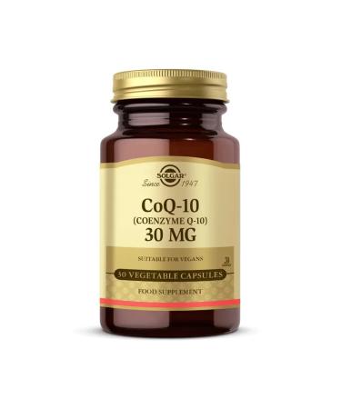 Solgar Coenzyme Q-10 30 Mg 30 Capsules