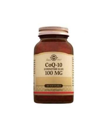 Solgar Coenzyme Q-10 100 Mg 30 Capsules Antioxidant