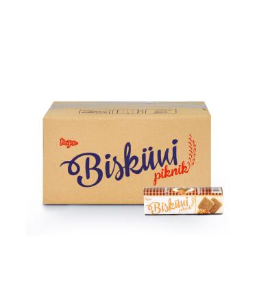 Elvan Do an Caramel Picnic Biscuits 80 Gr. 24 Pieces (1 Box)