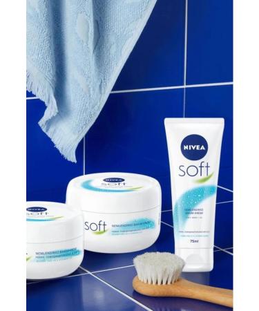 NIVEA Soft 200 ml+ Nivea Refreshing Facial Cleansing Foam - Buy Online on GoSupps.com