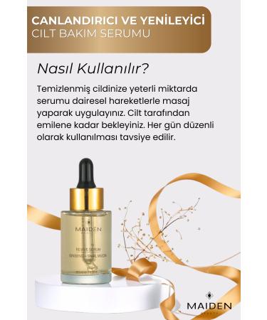Maiden Beauty Skin Renewing Repairing Ginseng Snail Mucin Ingredient Revitalizing Skin Care Serum 30 ml - Buy Online on GoSupps.com