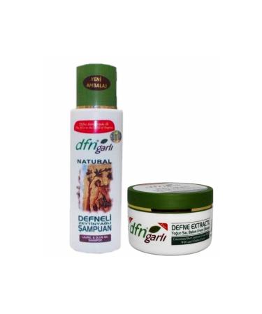 Habipo lu Defne Garl Hair Care Shampoo 400 Ml. + Dfn Garl Hair Care Mask Cream 250 Ml. 8697409150330 - Buy Online on GoSupps.com