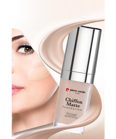 Pierre Cardin Chiffon Touch Matte Appearance Foundation - Fair - Buy Online on GoSupps.com