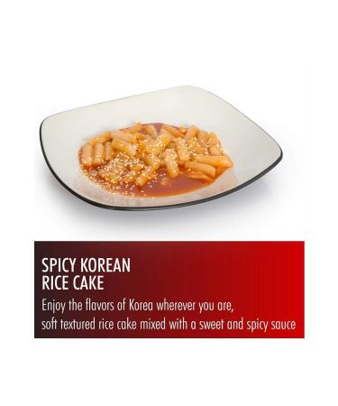 Tteokbokki Korean instant rice cake with sweet and spicy sauce Yopokki for 2 people 240gr - Buy Online on GoSupps.com