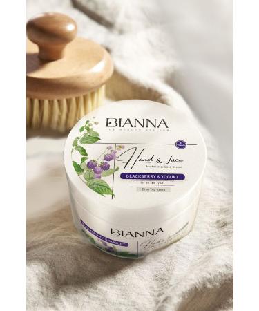 Bianna Vitamin E Hand and Face Cream Forest Fruit and Yogurt Extract Revitalizing Face Cream - 250ml - Buy Online on GoSupps.com