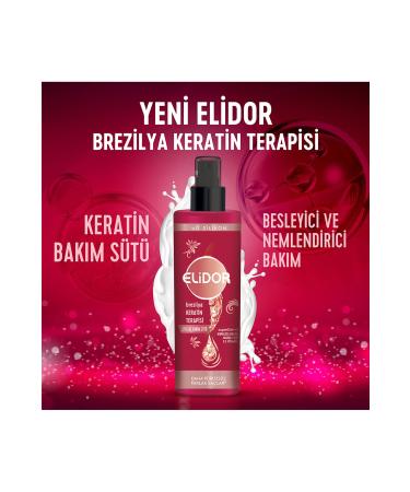 Elidor Brazilian Keratin Therapy Hair Care Series Set of 2 - Buy Online on GoSupps.com