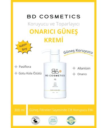 Bd Pharma Bd Cosmetics 50 Spf Repair Sunscreen Cream 300 ml