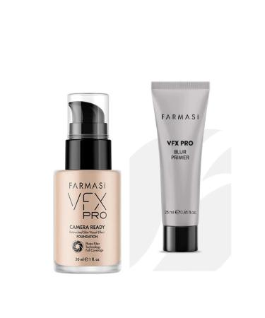 Farmasi Vfx Pro 30 ml Porcelain and Makeup Base 25 ml - Buy Online on GoSupps.com