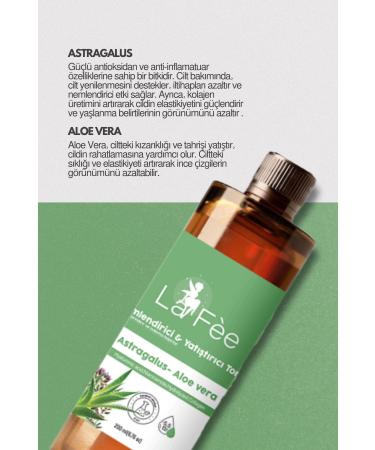 LA FEE Moisturizing and Soothing Toner Astragalus & Aloe Vera 200 ml - Buy Online on GoSupps.com