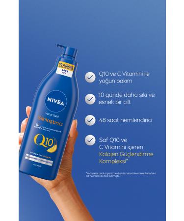 NIVEA Sun Sunscreen Moisturizing Lotion Spf30 200ml Q10 Firming Body Milk 400ml Vitamin C - Buy Online on GoSupps.com