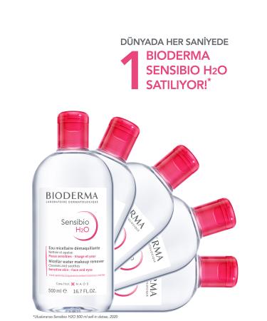 Bioderma Sensibio H2O Micellar Make-Up Remover Water Sensitive and Normal Skin 850 ml - Buy Online on GoSupps.com