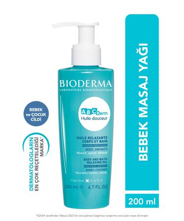 Bioderma Abcderm Relaxing Oil 200 ml
