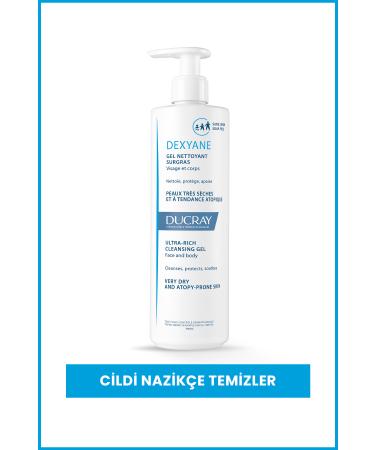 Ducray Dexyane Gel Soothing Cleansing Gel for Dry Skin 400 ml