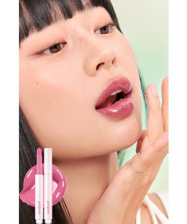 PERIPERA Intense Moisturizing Shiny Finish Balm Peripera Heart Jam Glow Lip (8 Peach Crumble)(Lucky Lottery)