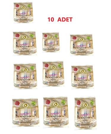 jvx Rose Scented Depilatory Powder - Hammam Herb 150 gr X 10 pcs 5424365