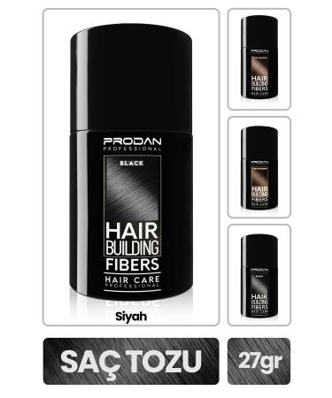 Prodan Hair Powder | Volumizing | Black Color | Hair Fiber-27gr