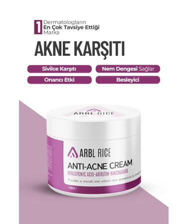 ARBLRICE Anti-Acne and Anti-Acne Acne Blackhead Remover Cream 100 ml