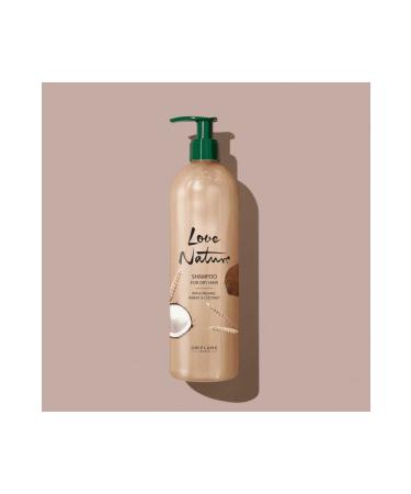Oriflame Love Nature Organic Wheat and Coconut Shampoo for Dry and Damaged Hair 500ml