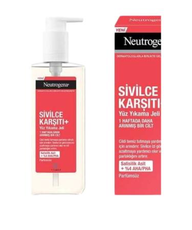 Neutrogena Visibly Clear Anti-Acne Facial Cleansing Gel 200 Ml