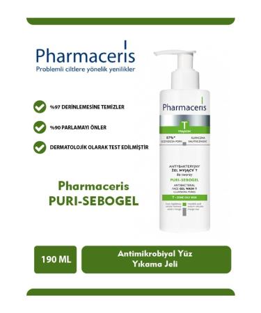 Pharmaceris Puri Sebogel Deep Cleansing Face Gel 190 Mls.Sakl G188