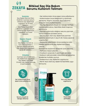 Zekaya Herbal Hair Thickening and Densifying Hair Growth Supporting Care Serum - Buy Online on GoSupps.com
