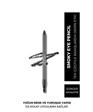 Alix Avien Black Smoky Eye Pencil - Smoky Eye Makeup and Smoky Effect - Smoky Eye Pencil Black - Buy Online on GoSupps.com