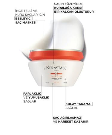 Kerastase Moisture Mask for Fine Hair - Irisome Masquintense 200 ml - Buy Online on GoSupps.com